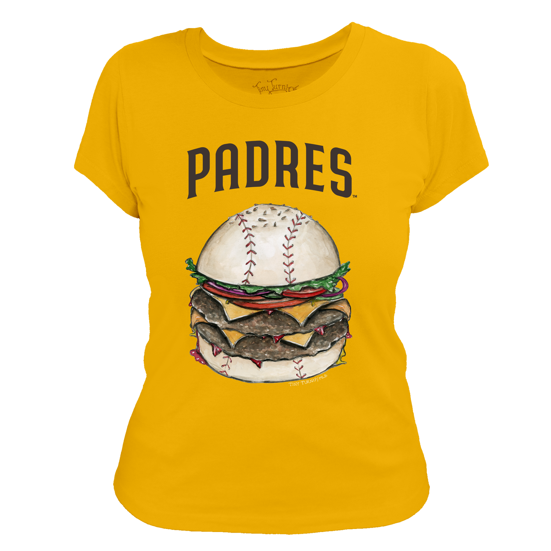 San Diego Padres Burger Tee Shirt