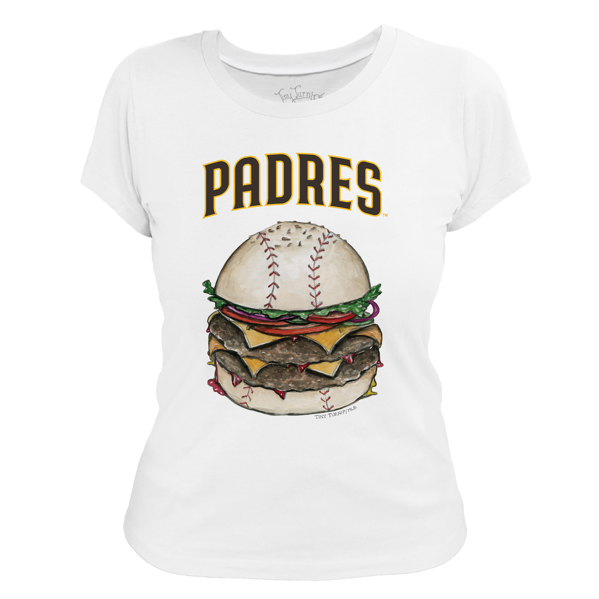 San Diego Padres Burger Tee Shirt