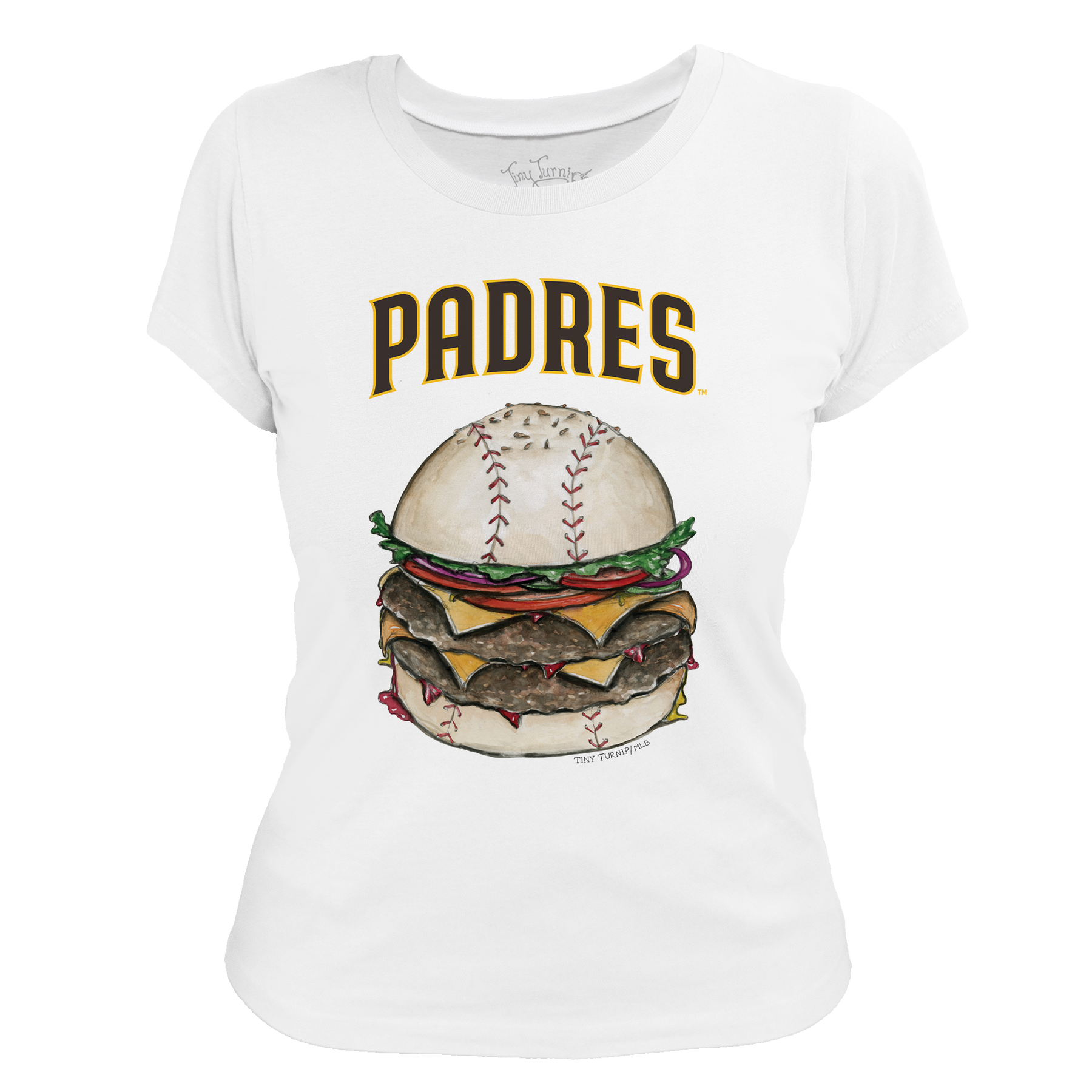 San Diego Padres Burger Tee Shirt