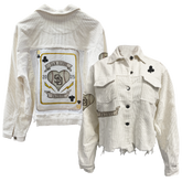 San Diego Padres Card White Cord Jacket