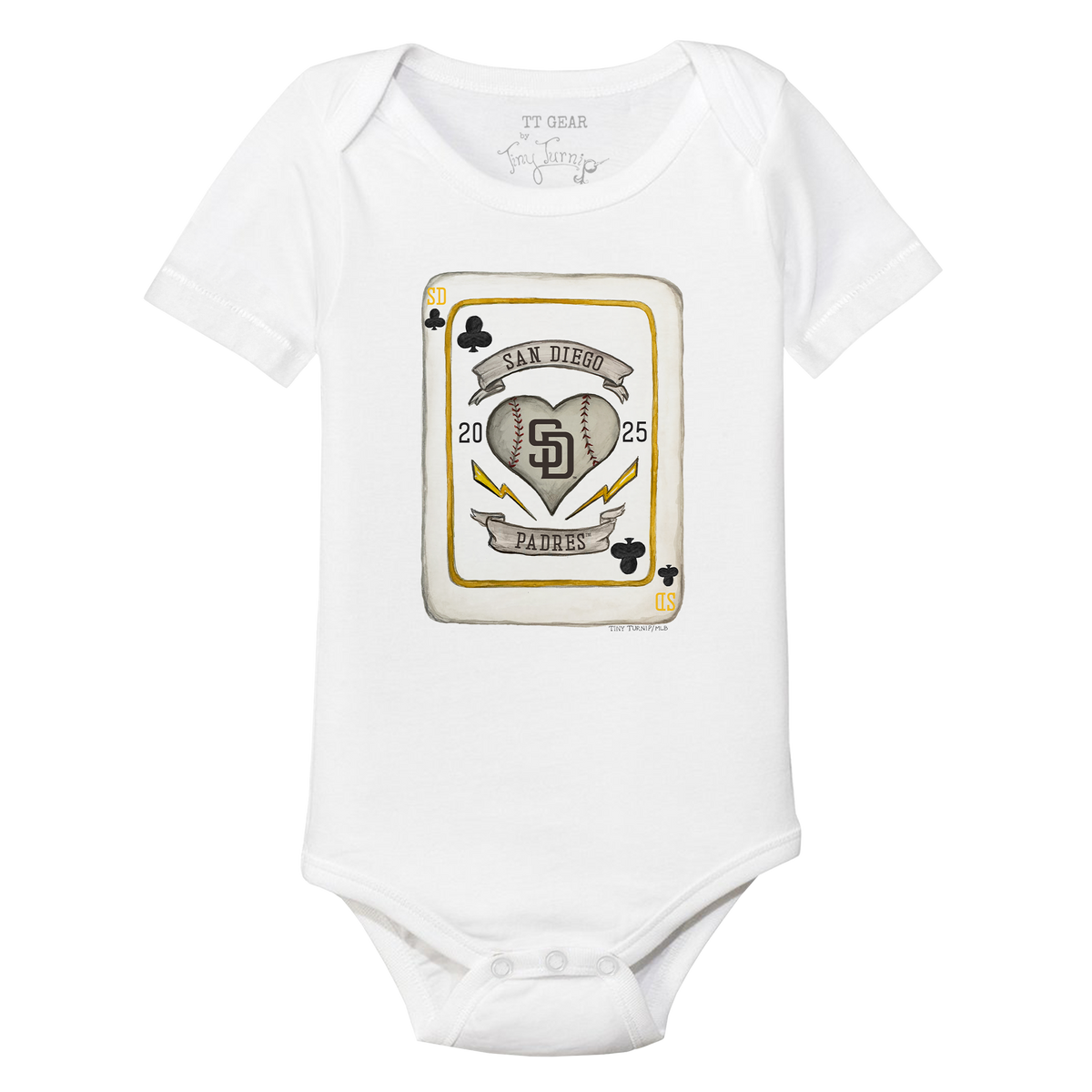 San Diego Padres Card Short Sleeve Snapper