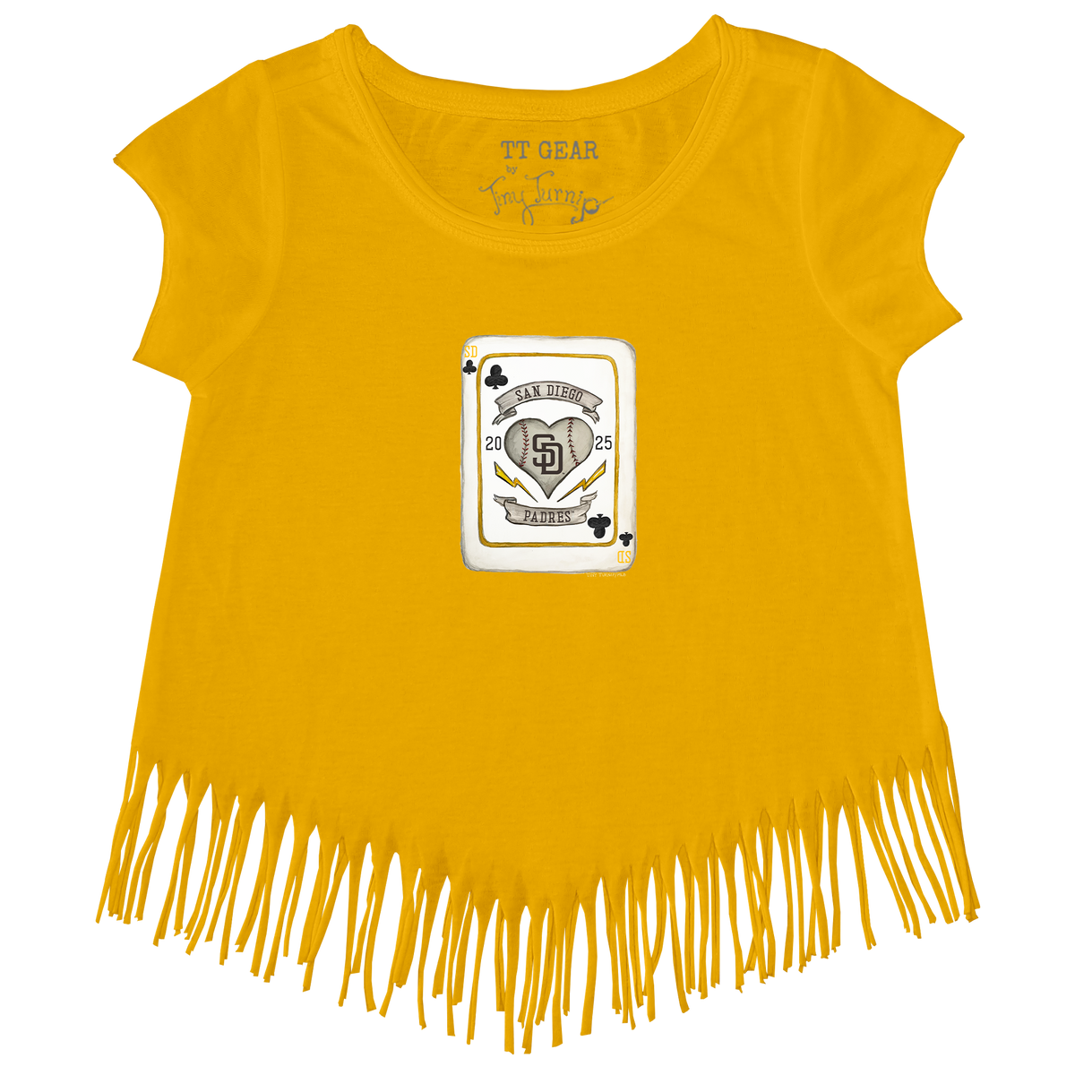 San Diego Padres Card Fringe Tee
