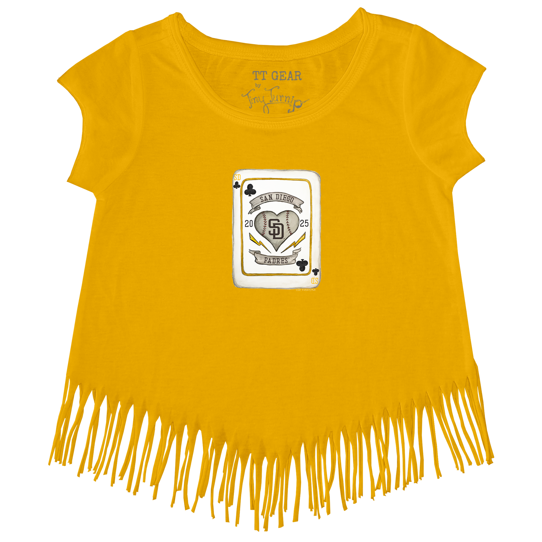 San Diego Padres Card Fringe Tee