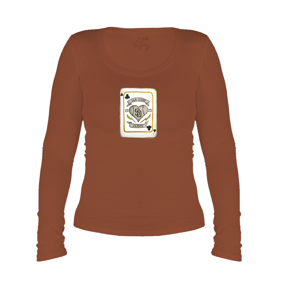 San Diego Padres Card Legend Long Sleeve