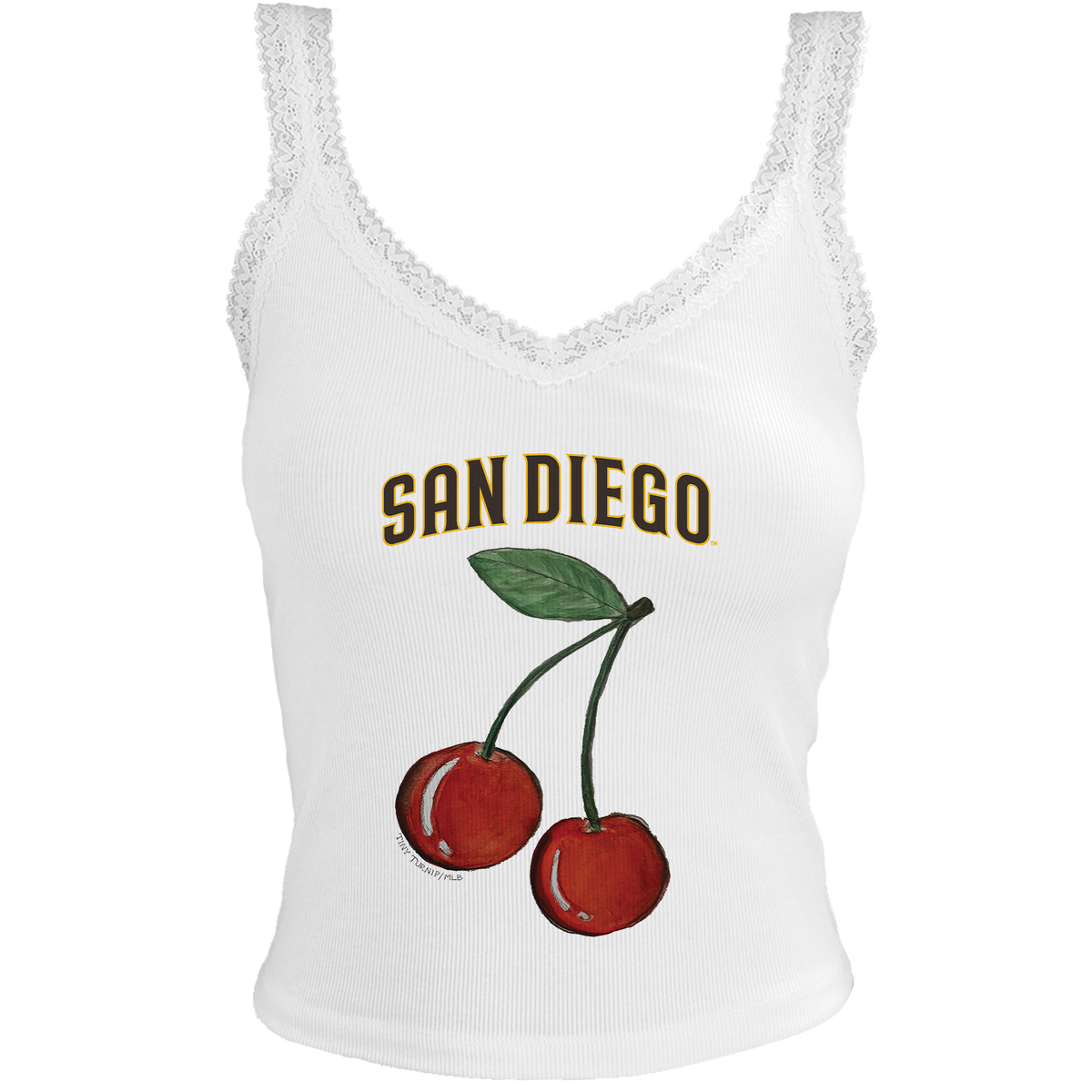 San Diego Padres Cherry Lace Tank