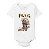 San Diego Padres Cowboy Boot Short Sleeve Snapper