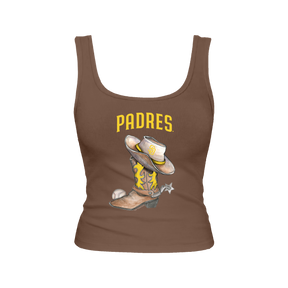 San Diego Padres Cowboy Boot Emmy Tank