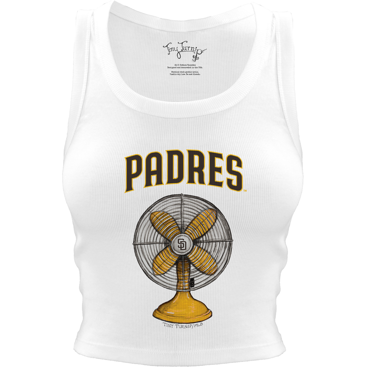 San Diego Padres Fan Crop Tank