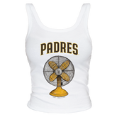 San Diego Padres Fan Crop Tank - Tiny Turnip