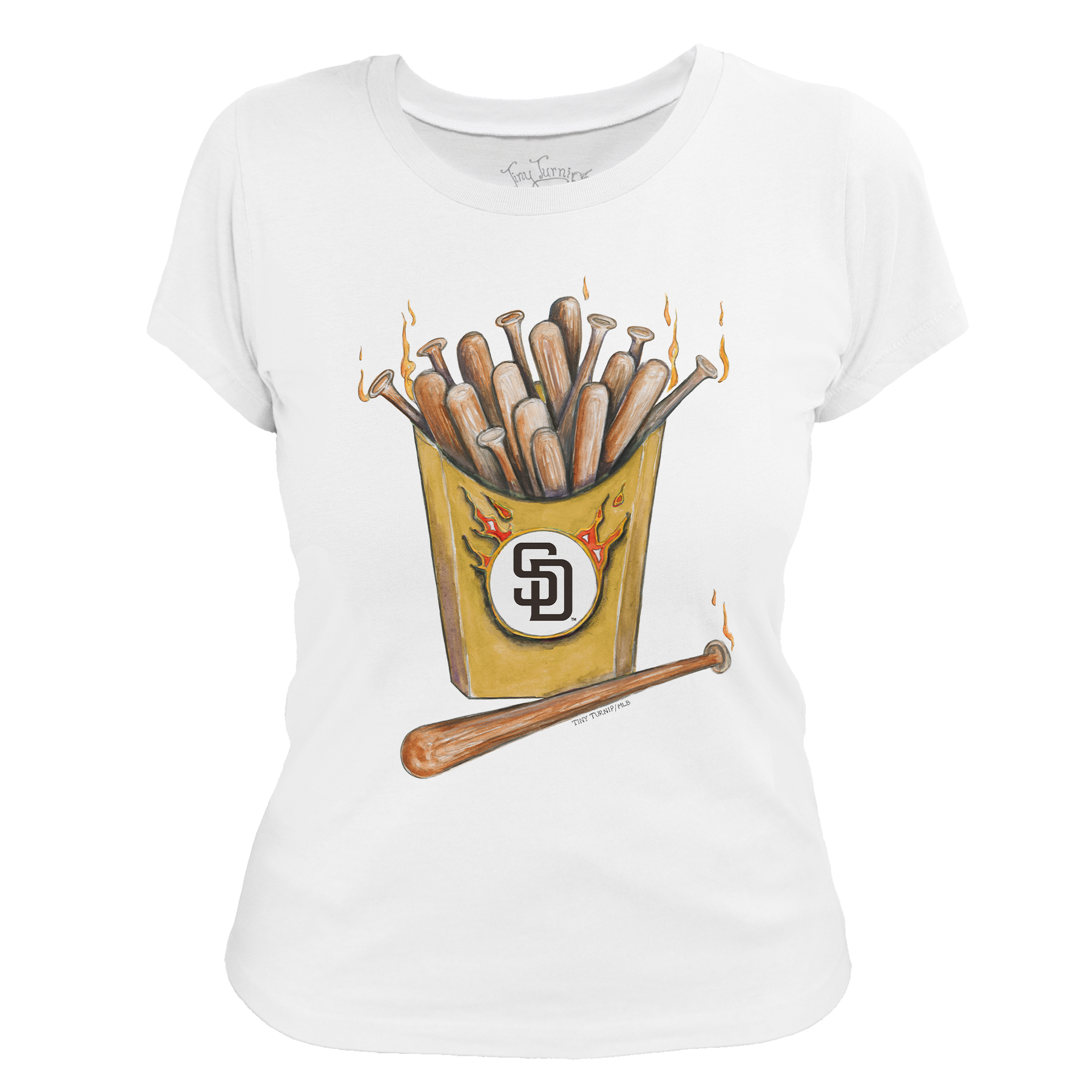 San Diego Padres Hot Bats Tee Shirt