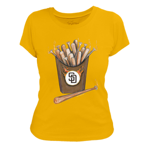 San Diego Padres Hot Bats Tee Shirt