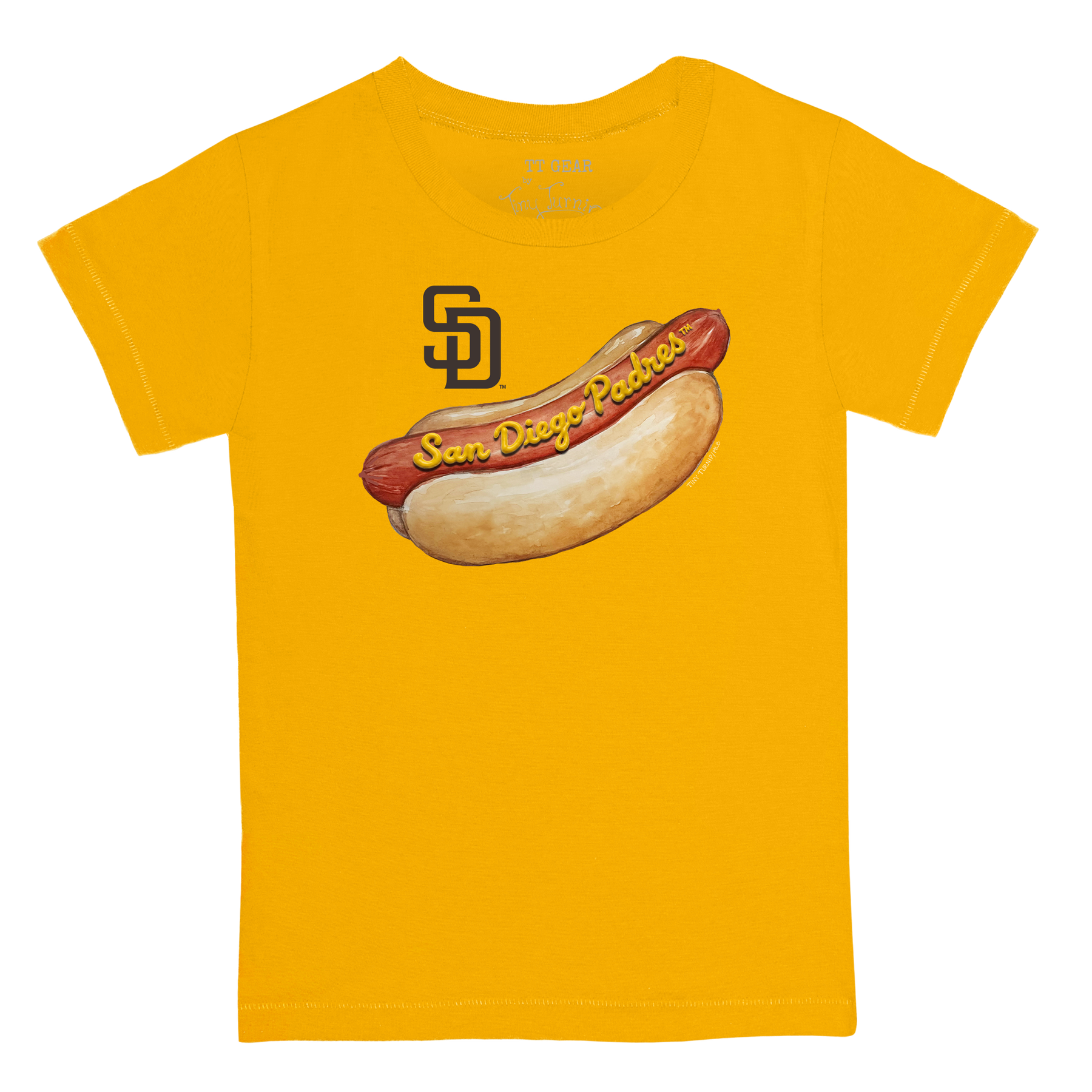 San Diego Padres Hot Dog Kid's Tee Shirt