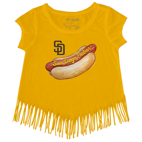 San Diego Padres Hot Dog Fringe Tee