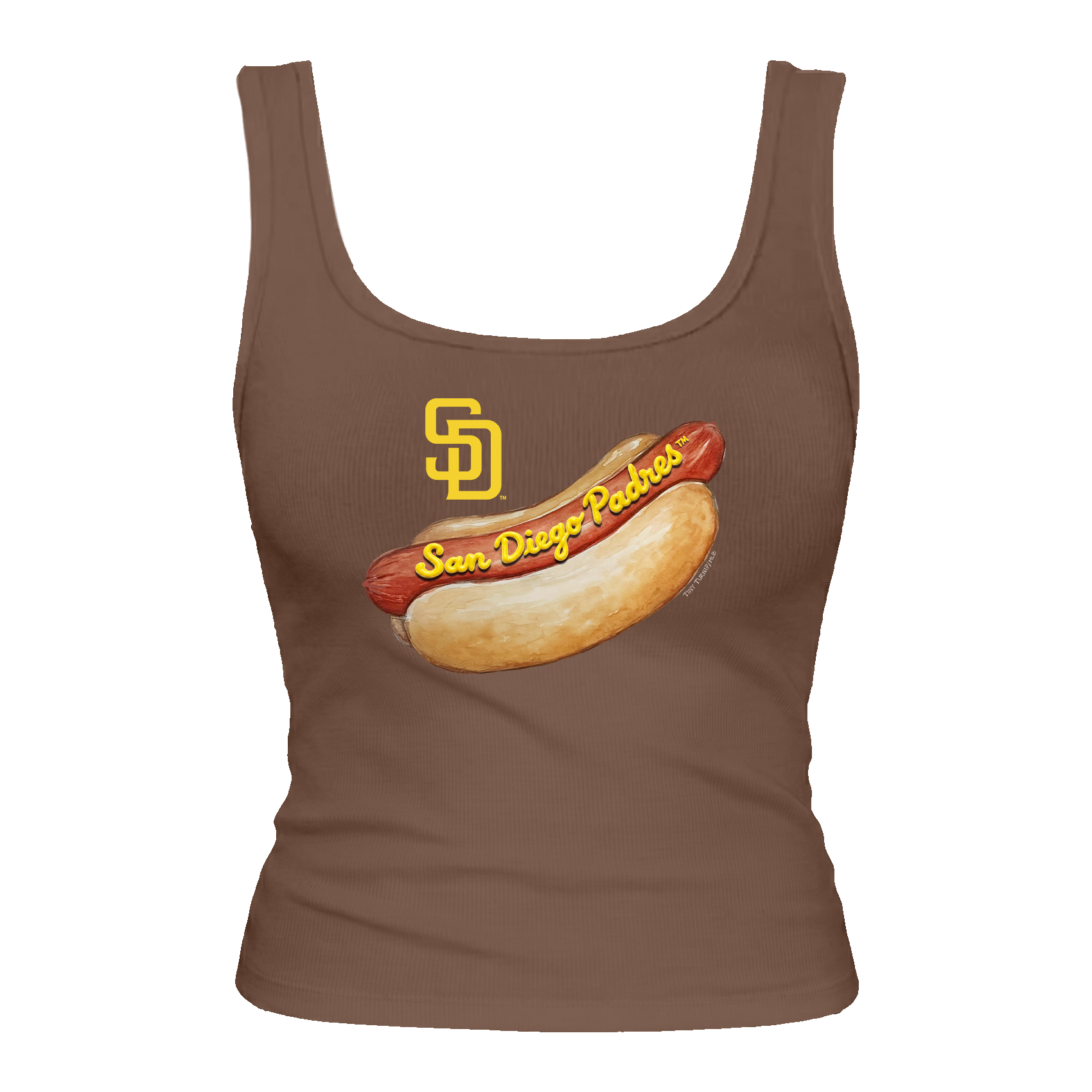 San Diego Padres Hot Dog Emmy Tank