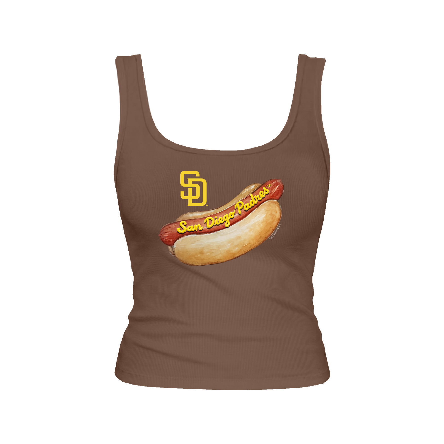 San Diego Padres Hot Dog Emmy Tank