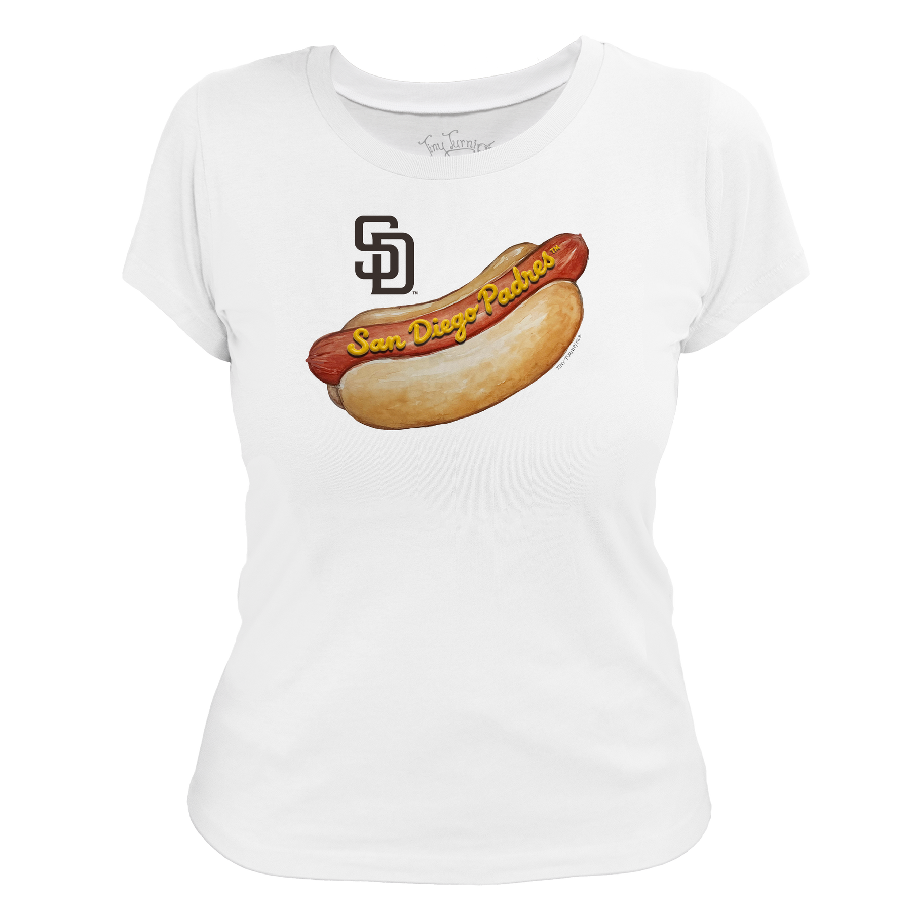 San Diego Padres Hot Dog Women's Tee Shirt