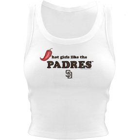 San Diego Padres Hot Girls Crop Tank