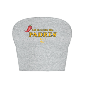 San Diego Padres Hot Girls Crop Tube Top