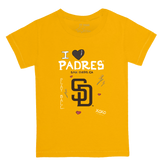 I Heart Padres Kid's Tee Shirt