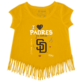 I Heart Padres Fringe Tee