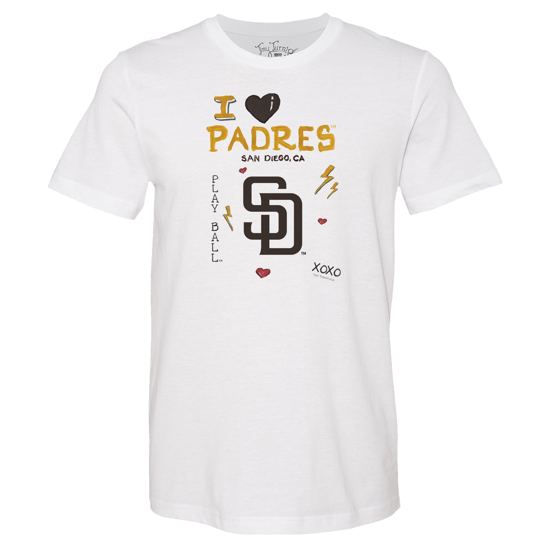 I Heart Padres Unisex Tee Shirt