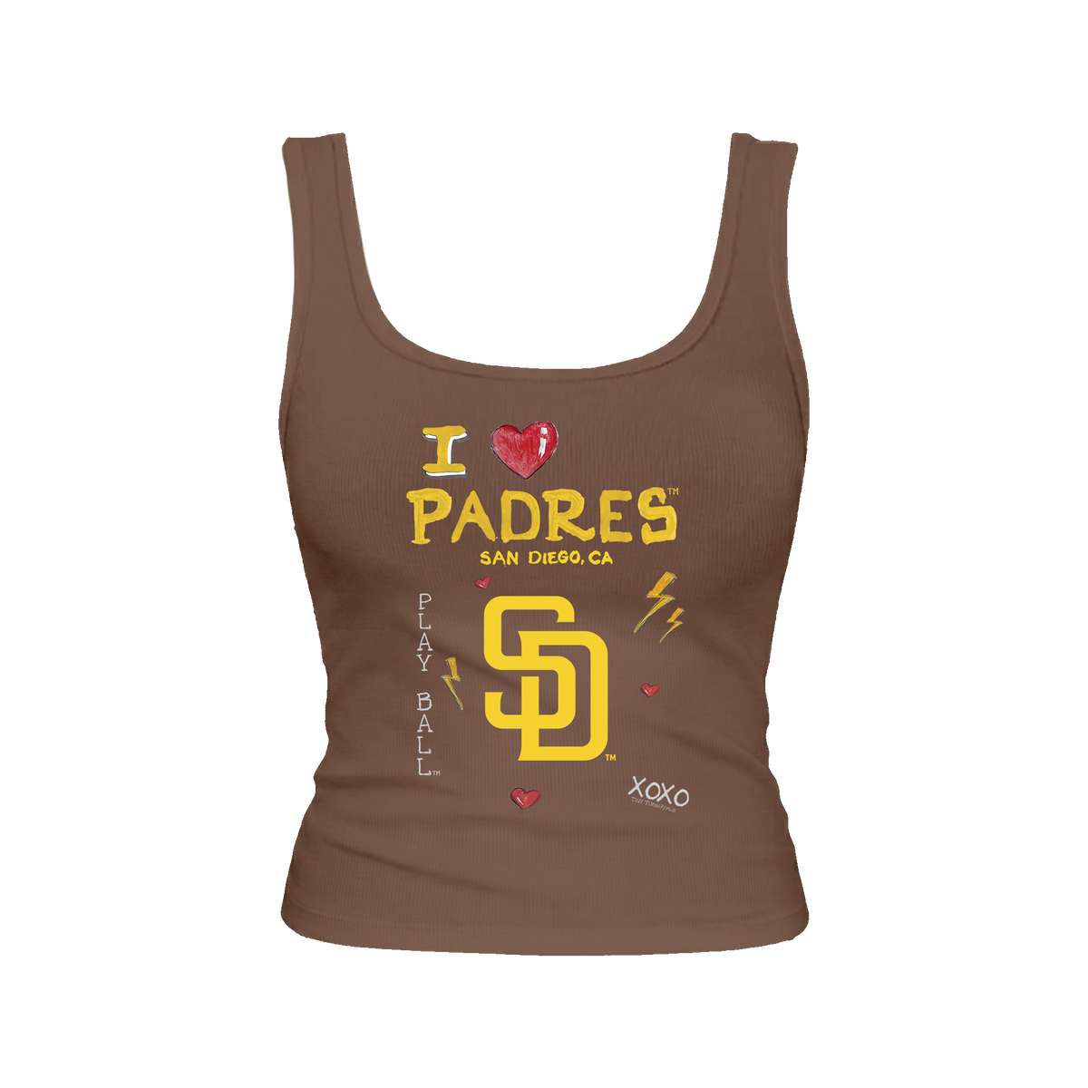San Diego Padres I Heart Padres Emmy Tank