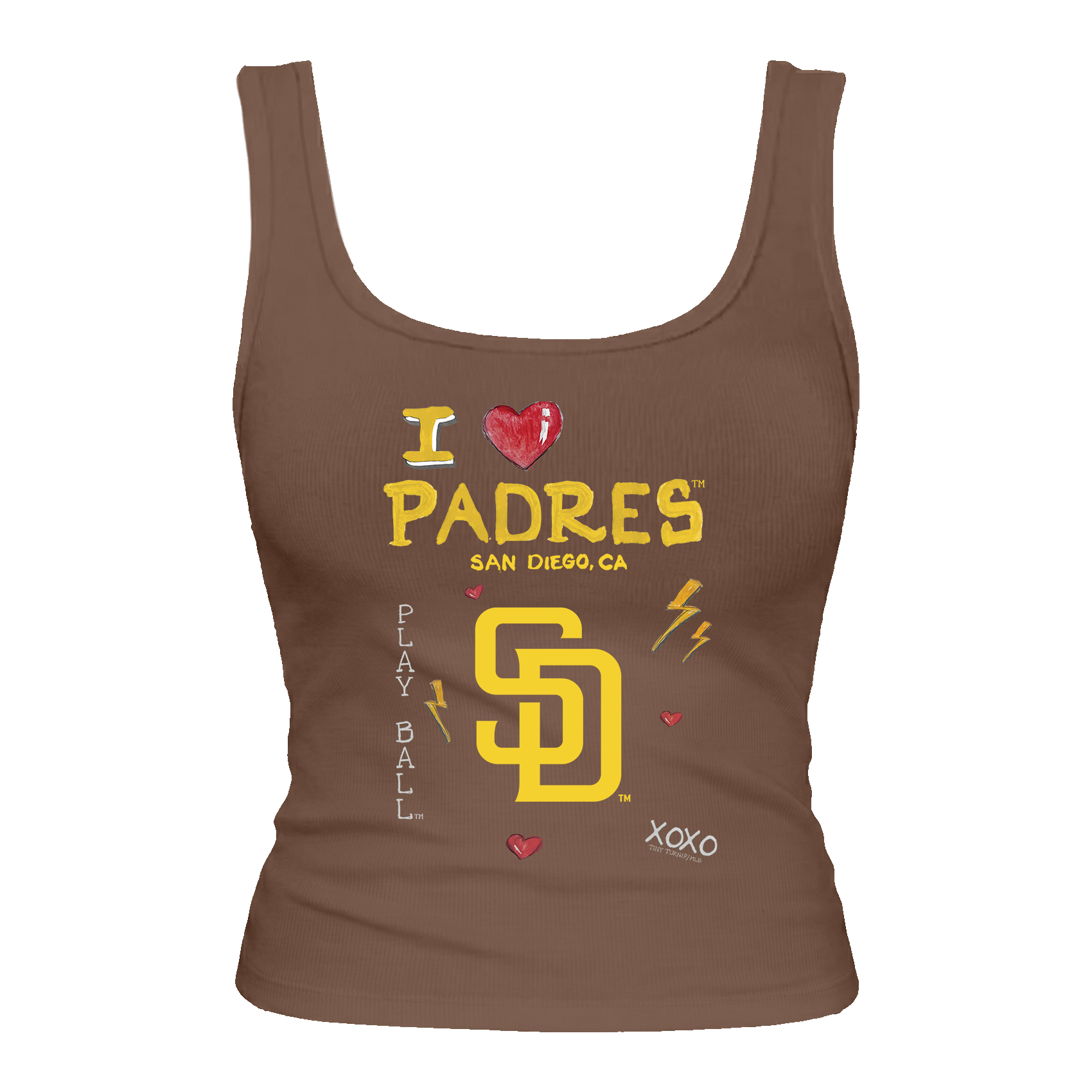 San Diego Padres I Heart Padres Emmy Tank