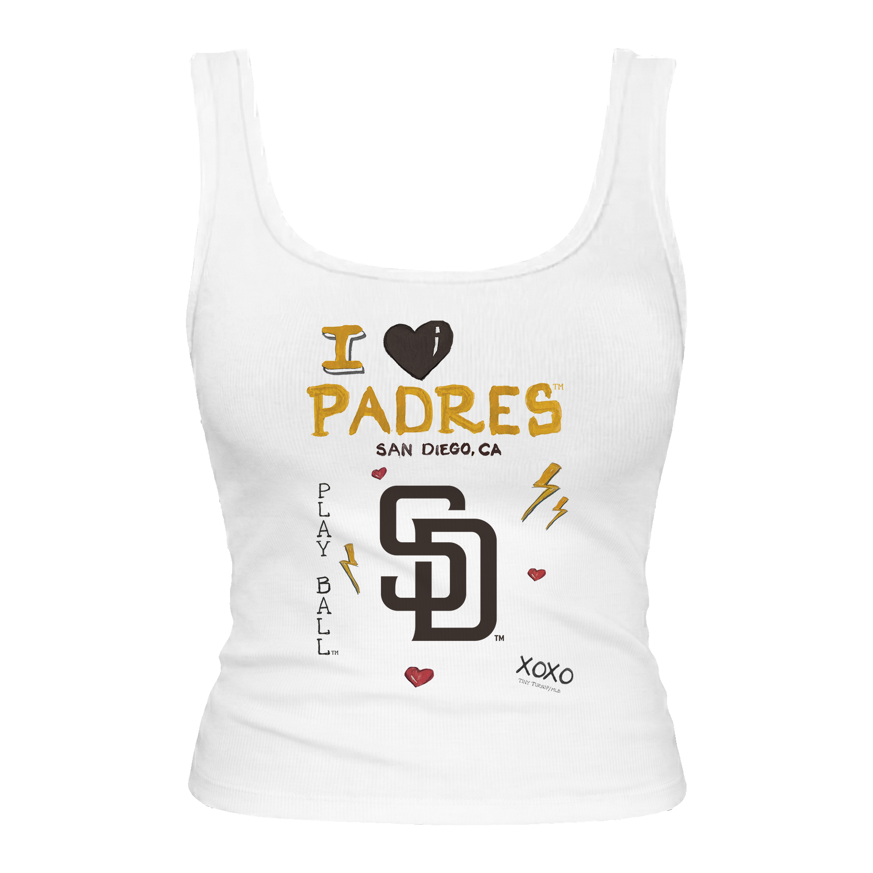San Diego Padres I Heart Padres Emmy Tank