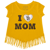 San Diego Padres I Love Mom Fringe Tee