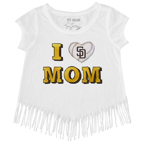 San Diego Padres I Love Mom Fringe Tee