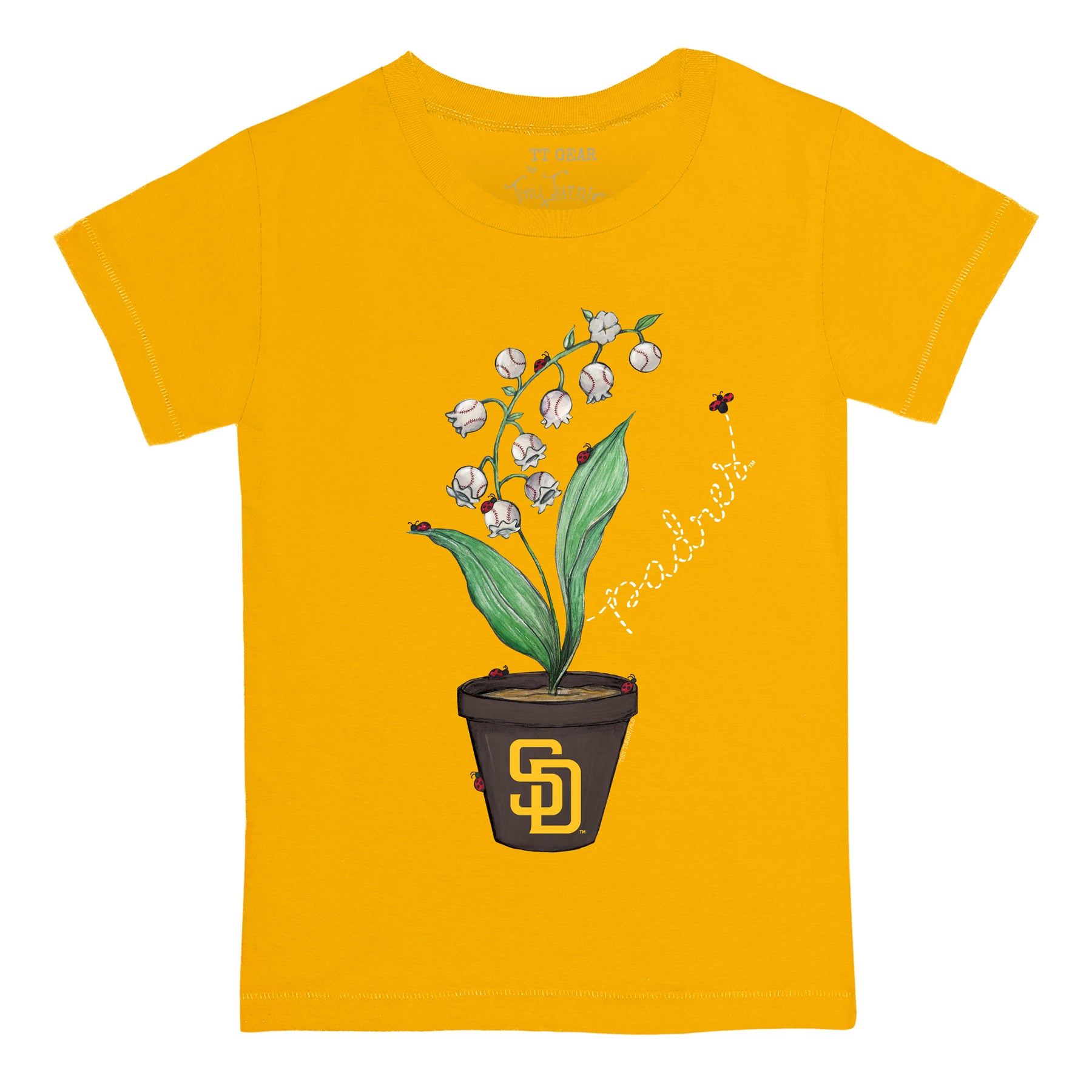 San Diego Padres Ladybug Tee Shirt