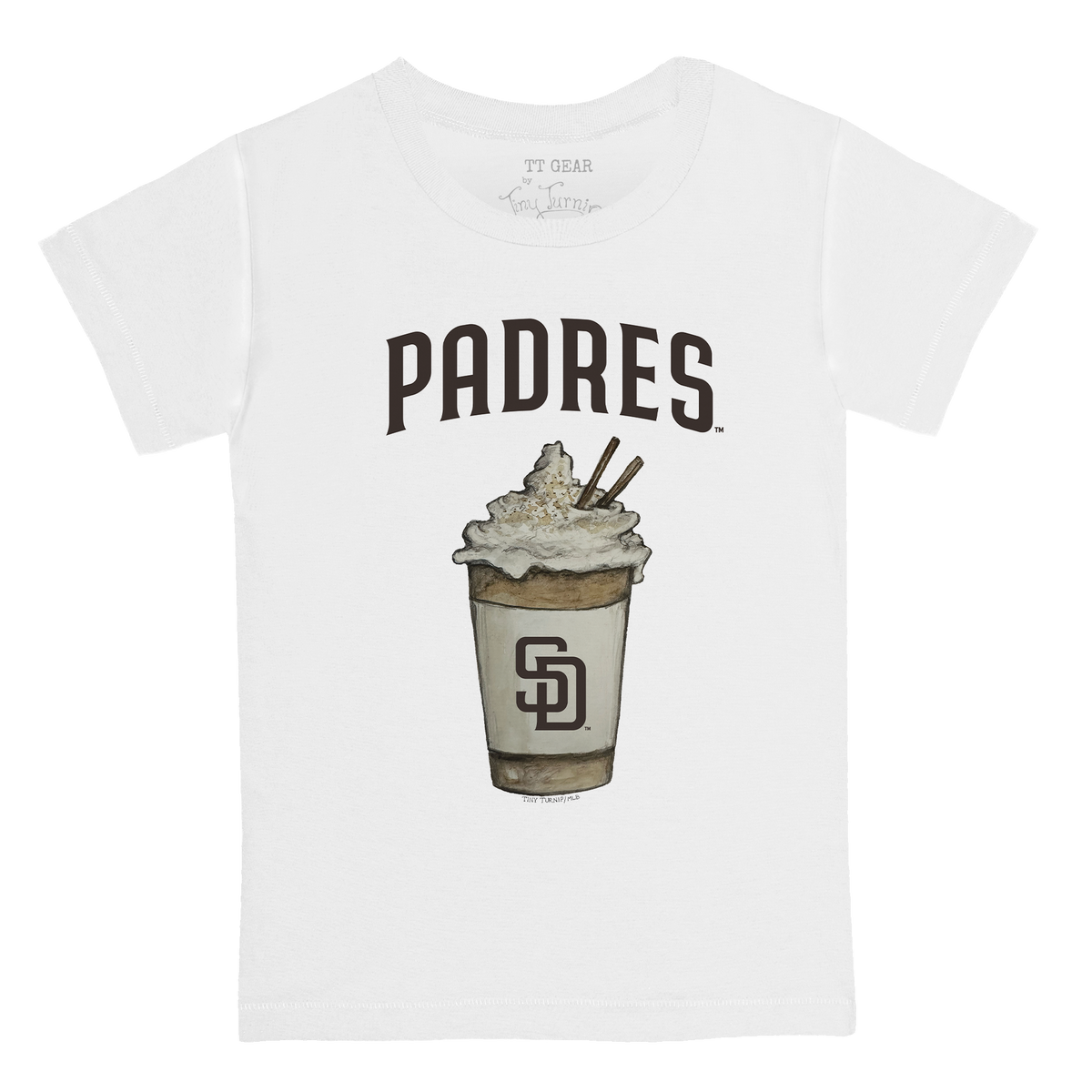 San Diego Padres Latte Kid's Tee Shirt