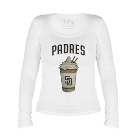 San Diego Padres Latte Women's Lucy Long Sleeve