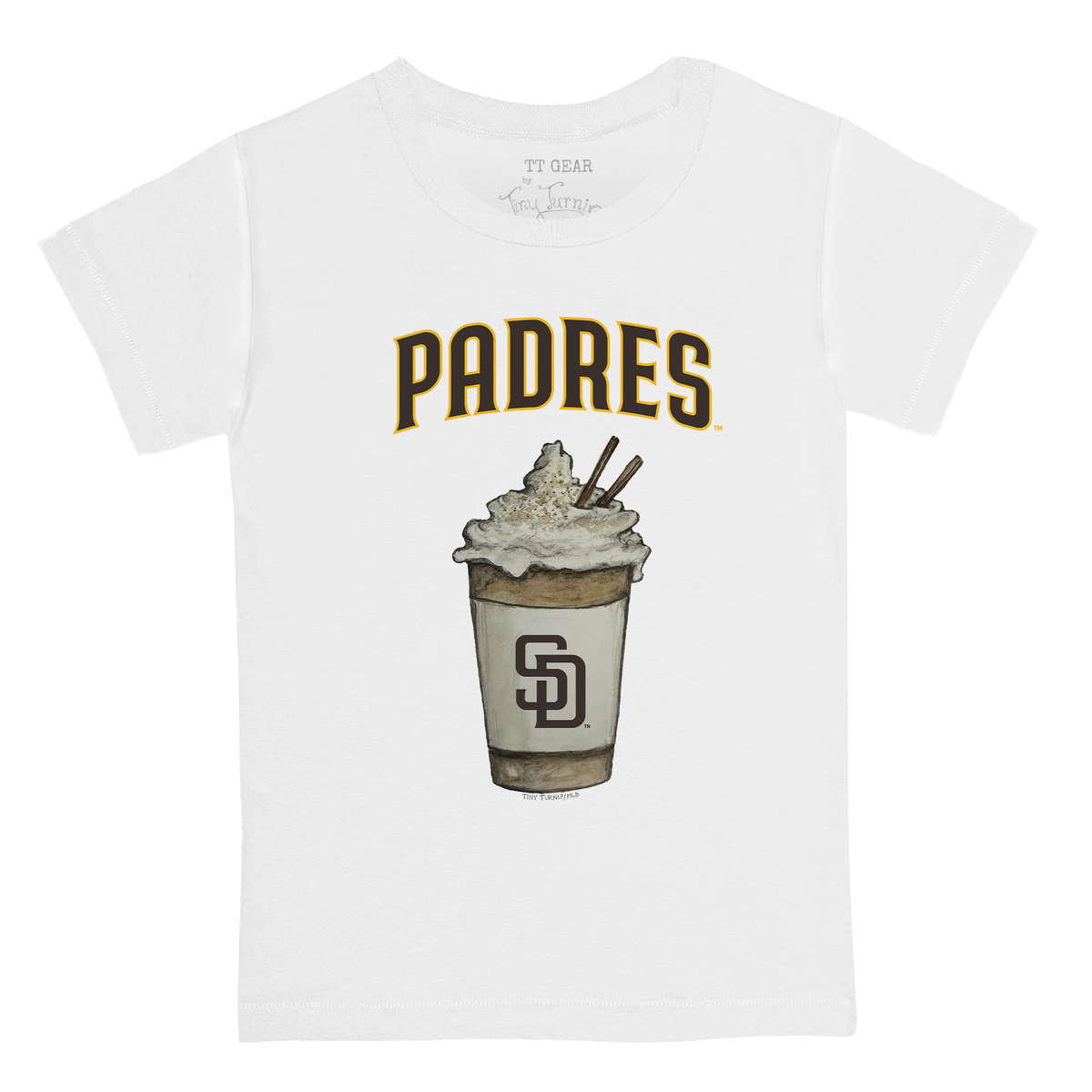 San Diego Padres Latte Kid's Tee Shirt