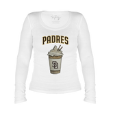 San Diego Padres Latte Legend Long Sleeve