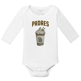 San Diego Padres Latte Long Sleeve Snapper
