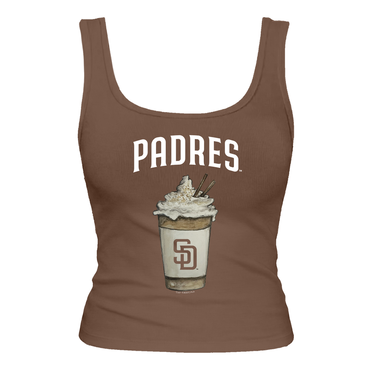 San Diego Padres Latte Emmy Tank
