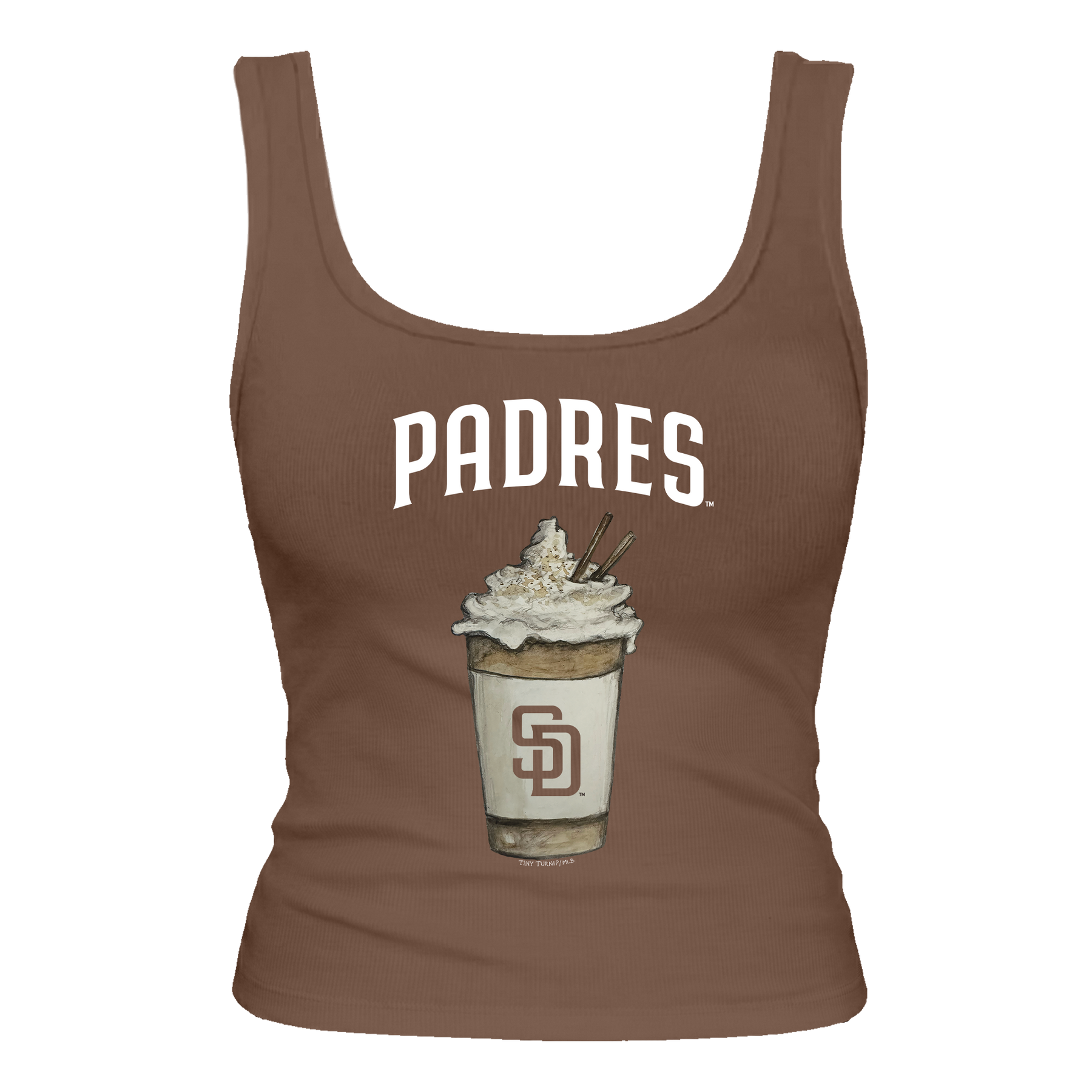 San Diego Padres Latte Emmy Tank