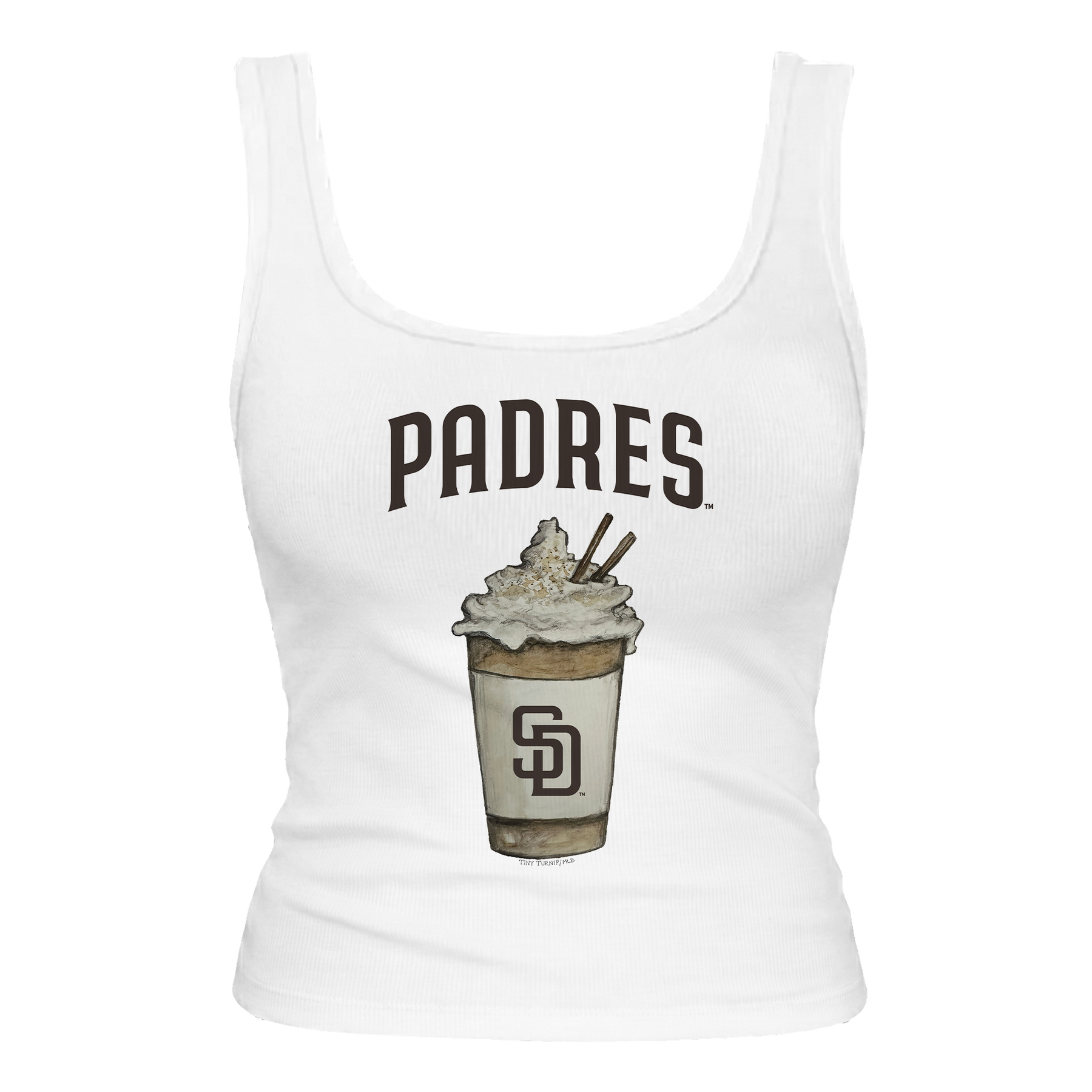 San Diego Padres Latte Emmy Tank