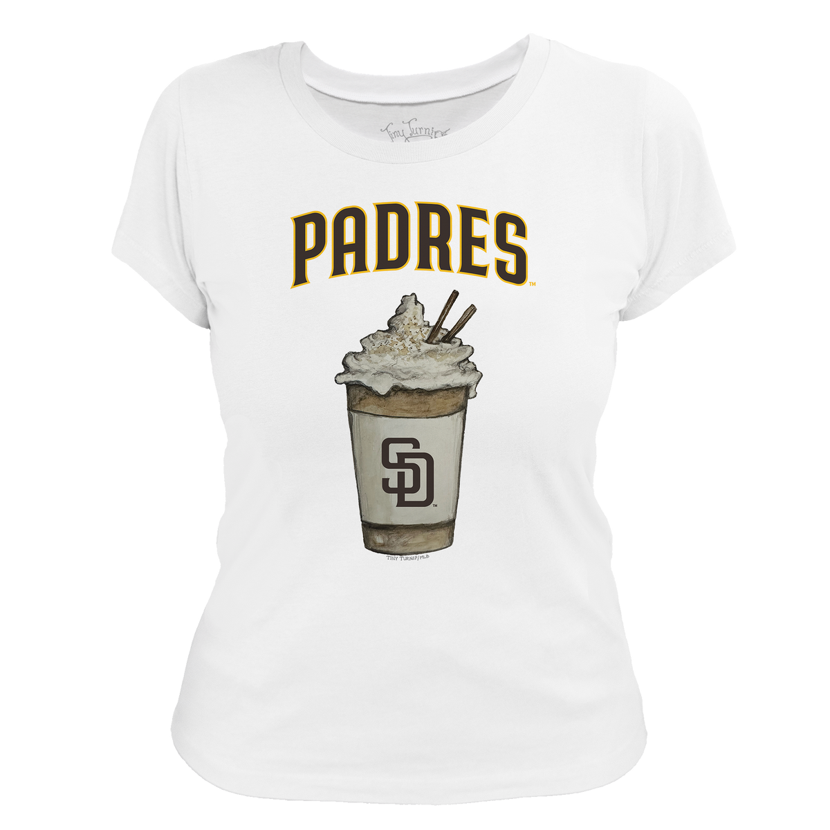 San Diego Padres Latte Women's Tee Shirt