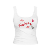 San Diego Padres Lipstick Emmy Tank