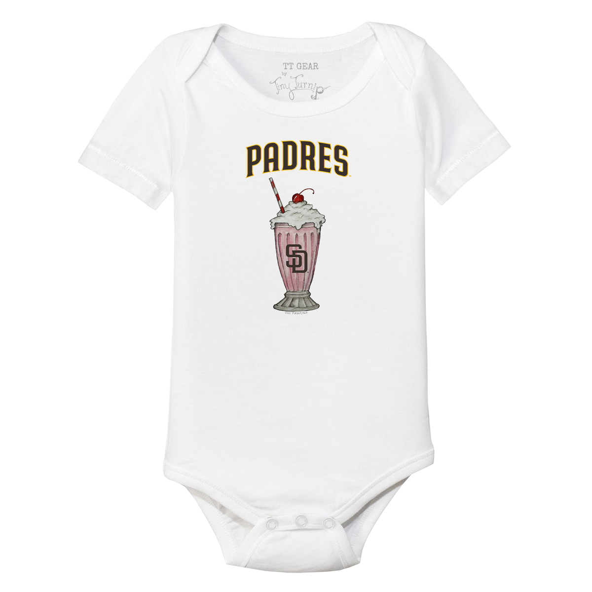 San Diego Padres Milkshake Short Sleeve Snapper