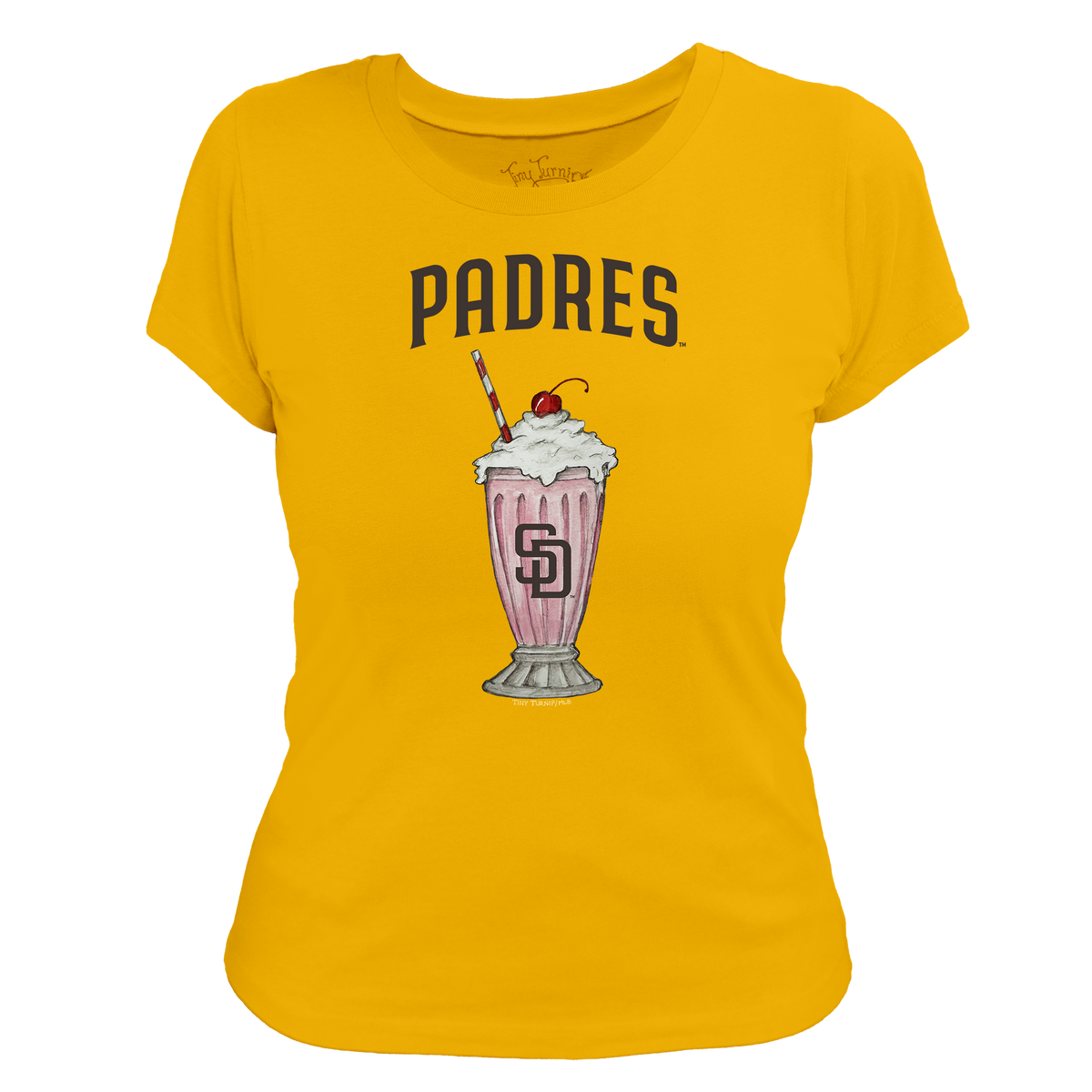 San Diego Padres Milkshake Women's Tee Shirt