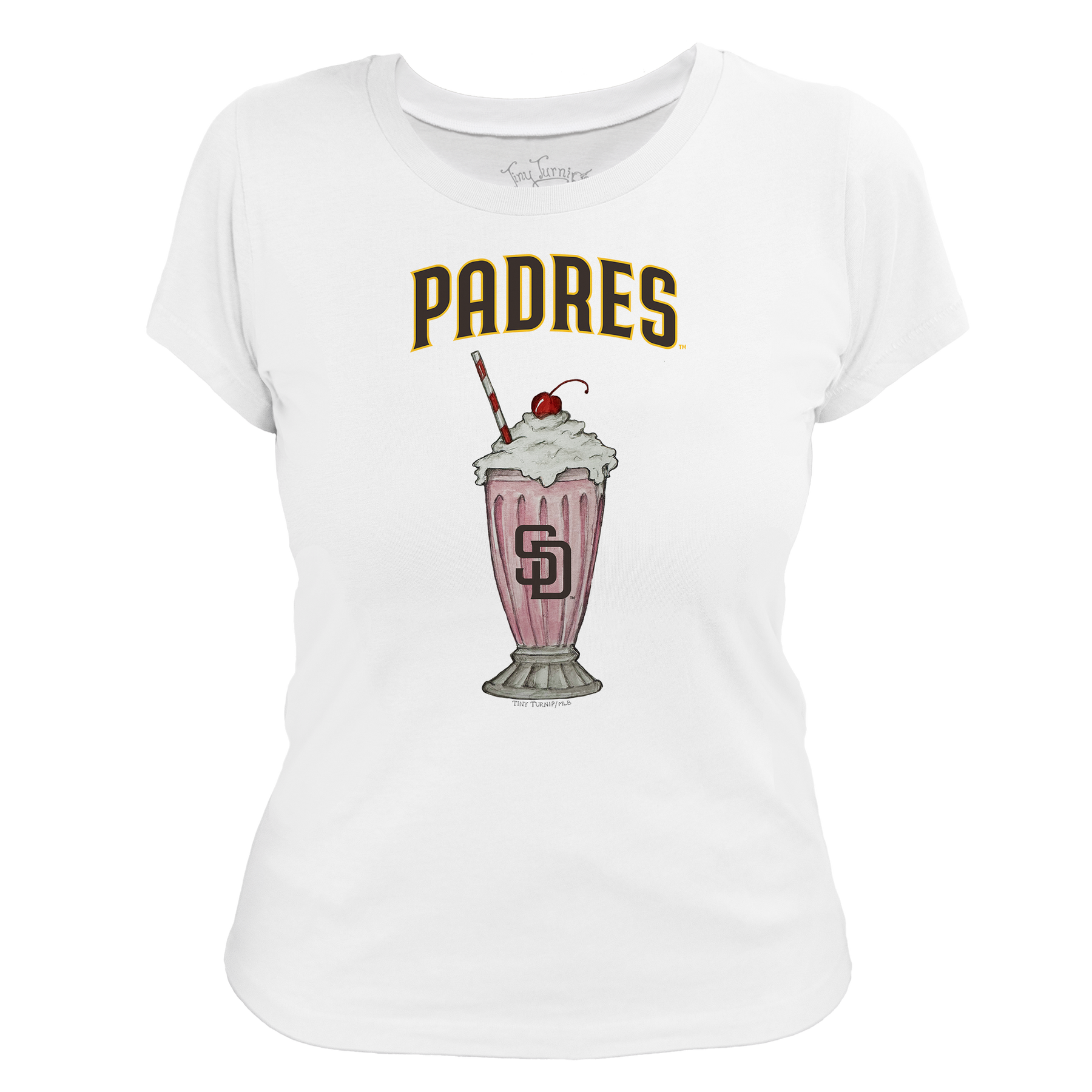 San Diego Padres Milkshake Women's Tee Shirt
