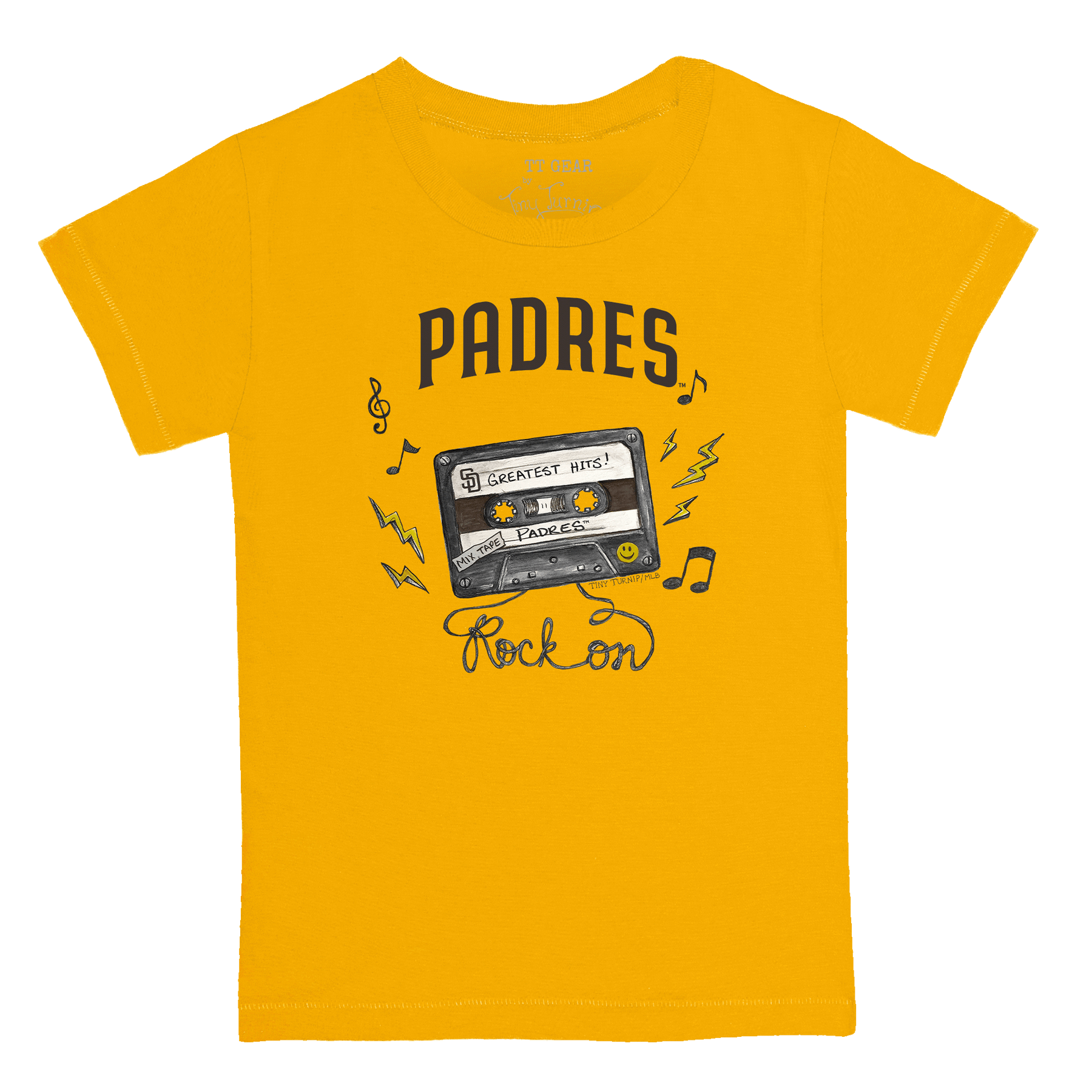 San Diego Padres Mixtape Kid's Tee Shirt