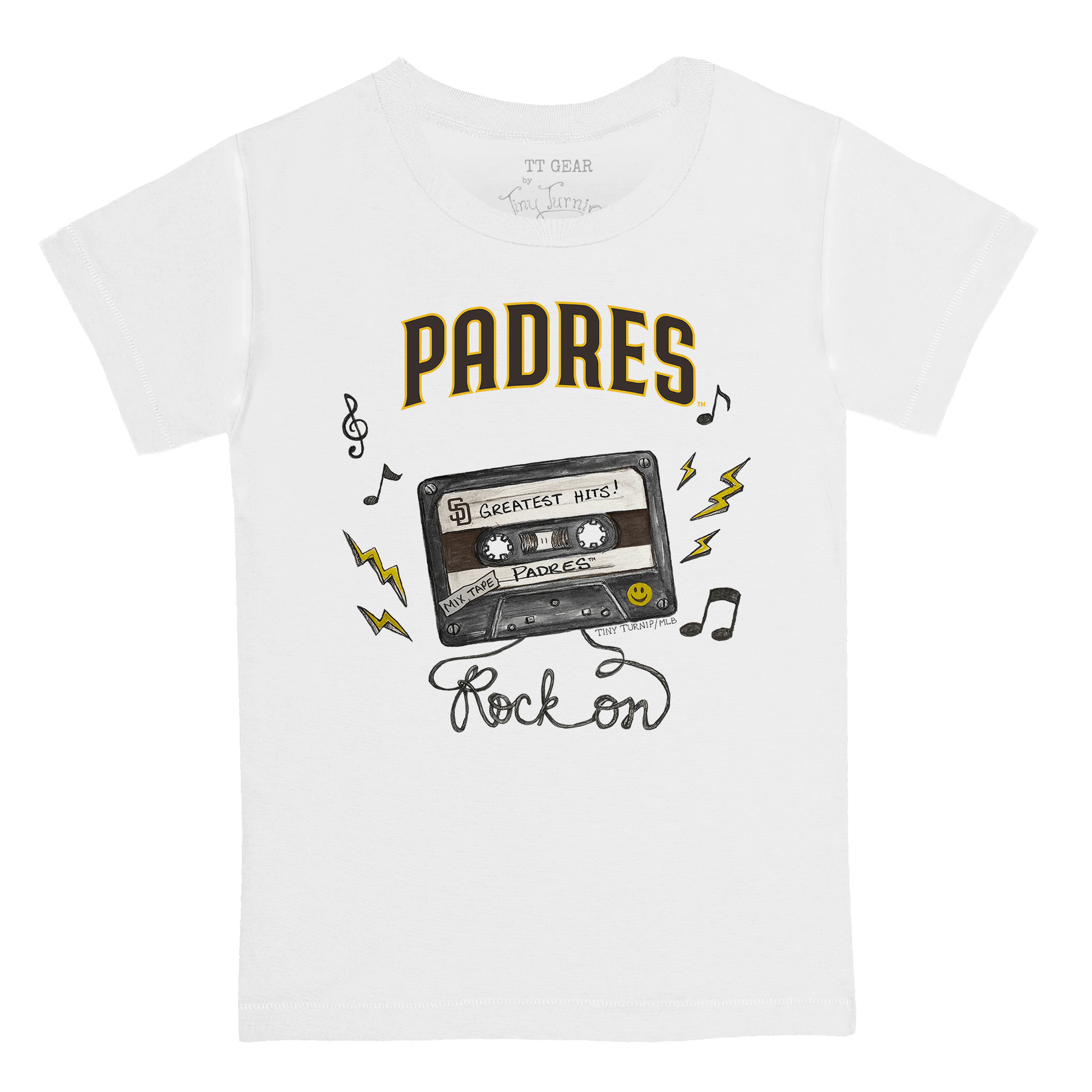 San Diego Padres Mixtape Kid's Tee Shirt