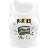 San Diego Padres Mixtape Crop Tank