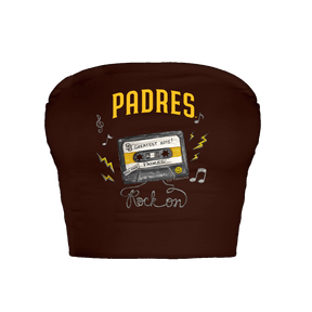 San Diego Padres Mixtape Crop Tube Top