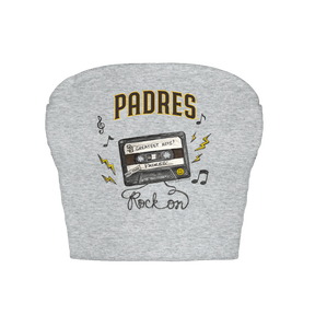 San Diego Padres Mixtape Crop Tube Top