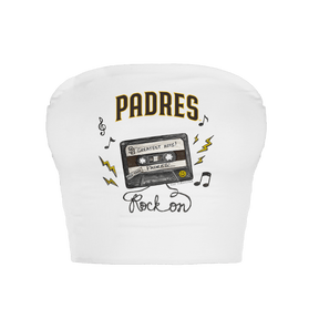 San Diego Padres Mixtape Crop Tube Top
